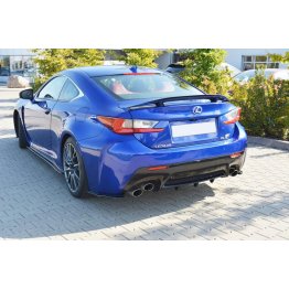 Накладки сплиттеры на пороги на Lexus RC F